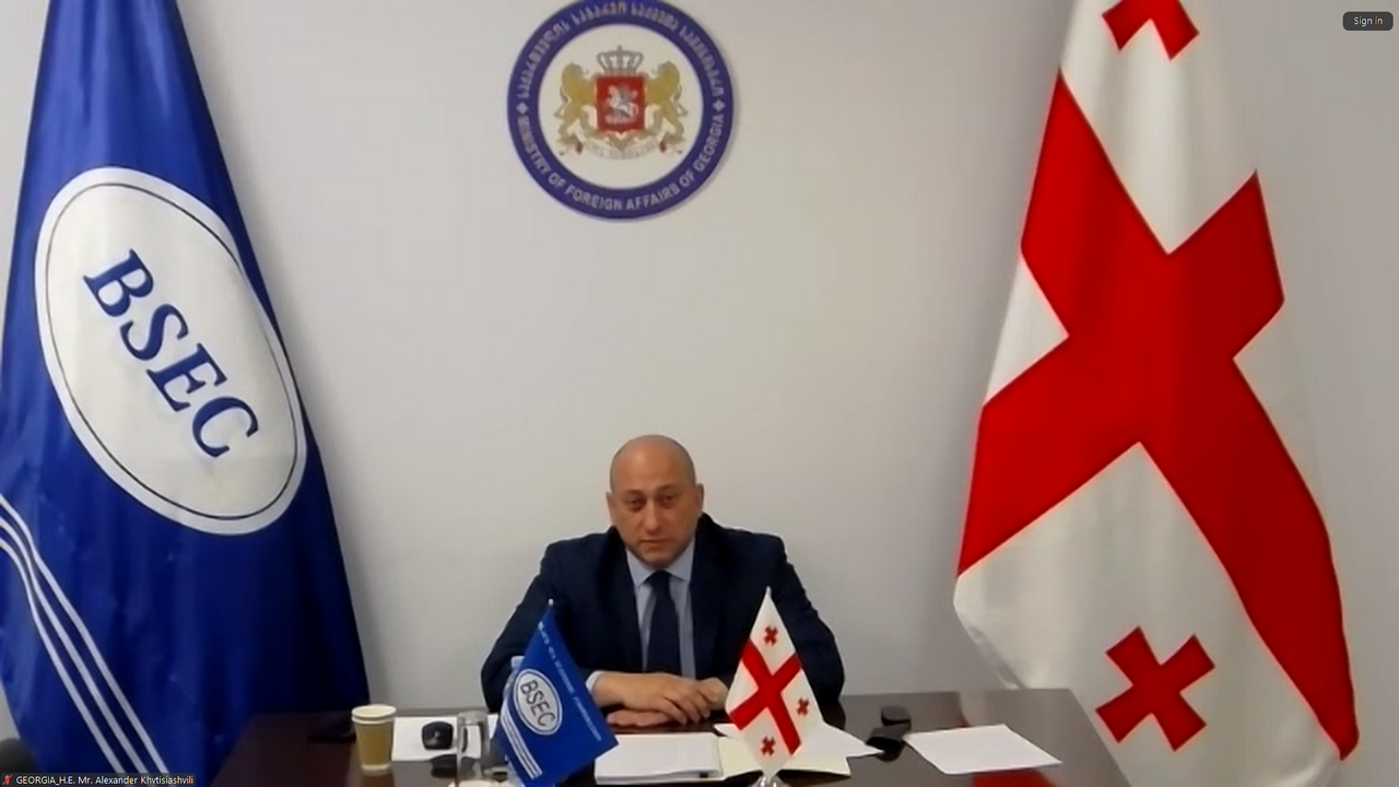 საგარეო საქმეთა მინისტრის მოადგილემ მონაწილეობა მიიღო BSEC-ის წევრი სახელმწიფოების საგარეო საქმეთა მინისტრების საბჭოს 50-ე სხდომაში